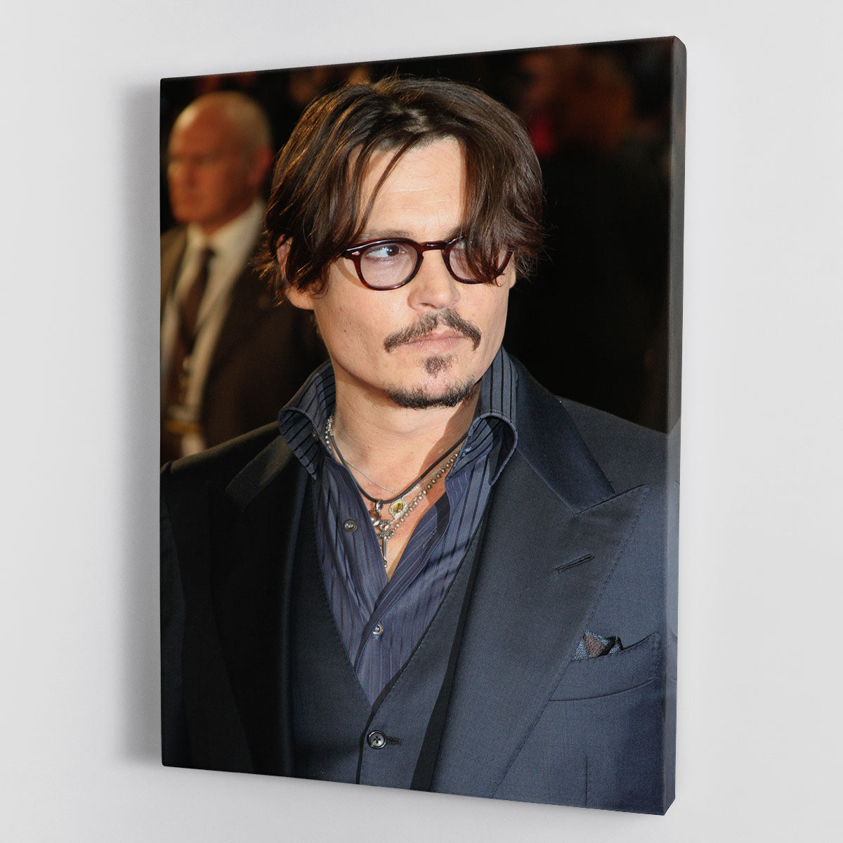 Johnny Depp at the European Premiere of the Rum Diary Canvas Print or Poster - Canvas Art Rocks - 1