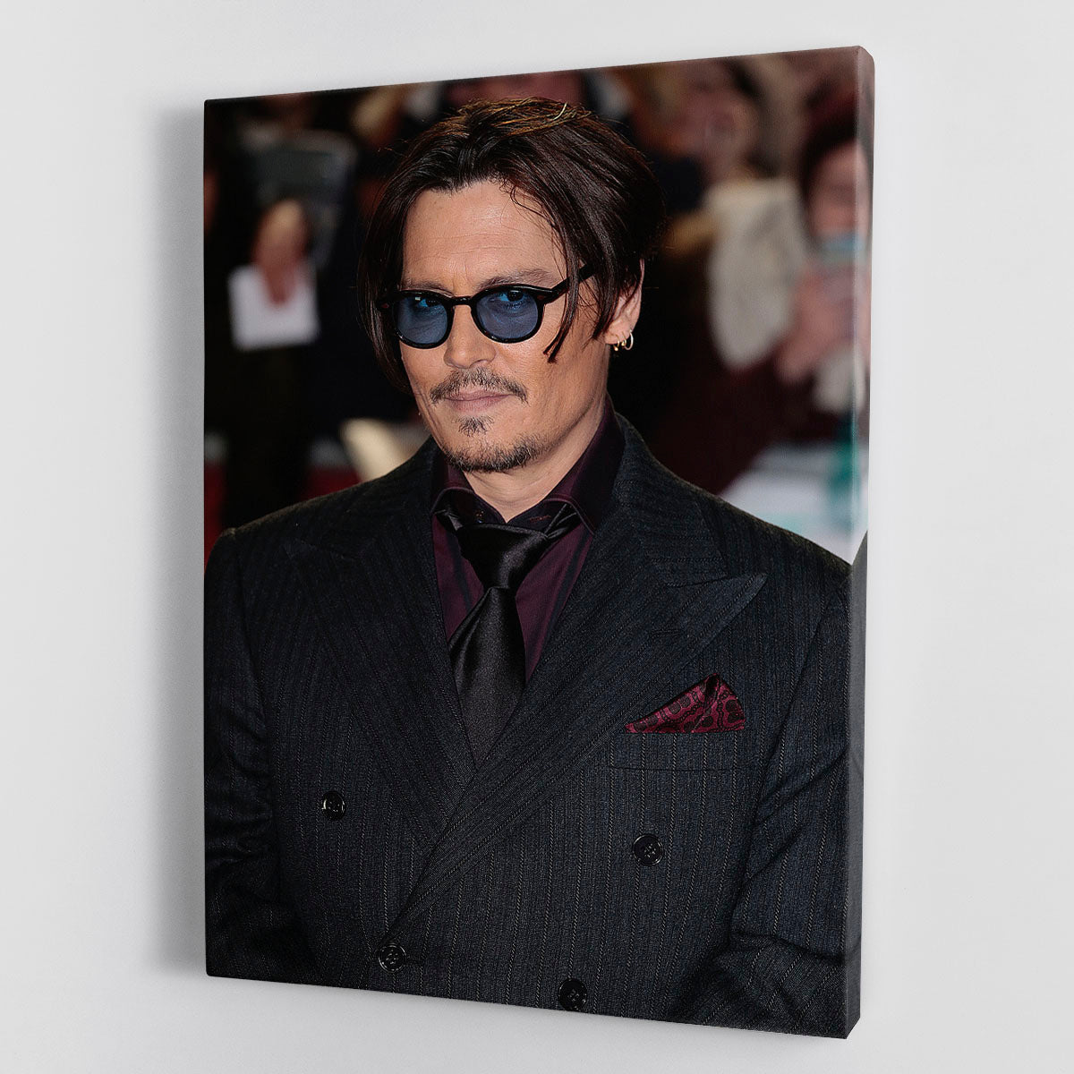 Johnny Depp in sunglasses Canvas Print or Poster - Canvas Art Rocks - 1