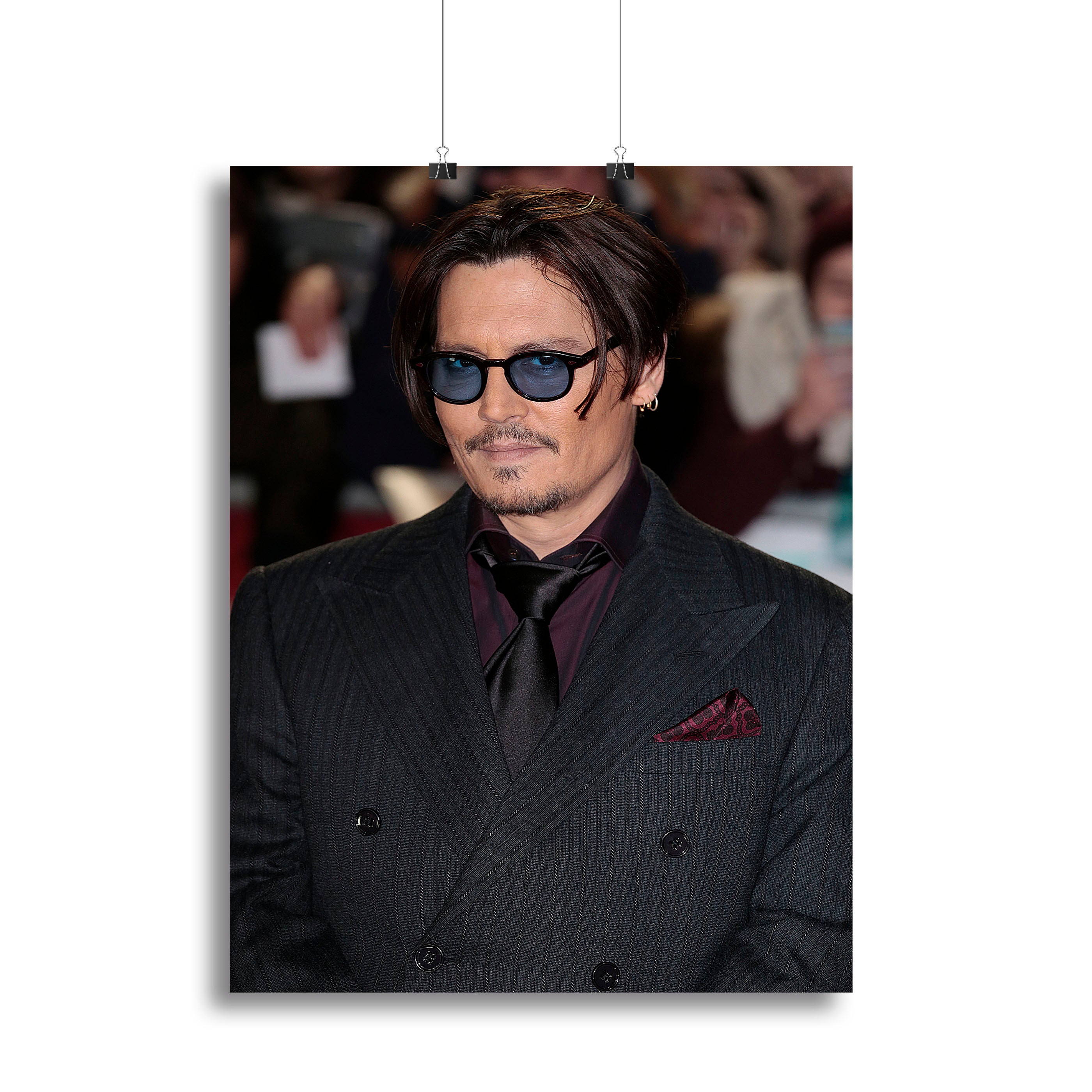 Johnny Depp in sunglasses Canvas Print or Poster - Canvas Art Rocks - 2