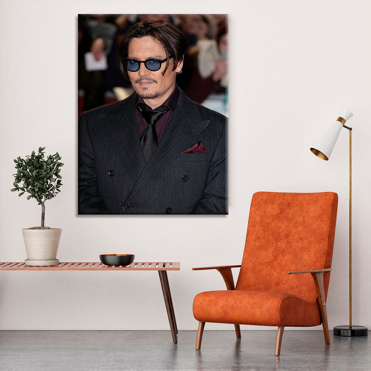 Johnny Depp in sunglasses Canvas Print or Poster - Canvas Art Rocks - 6