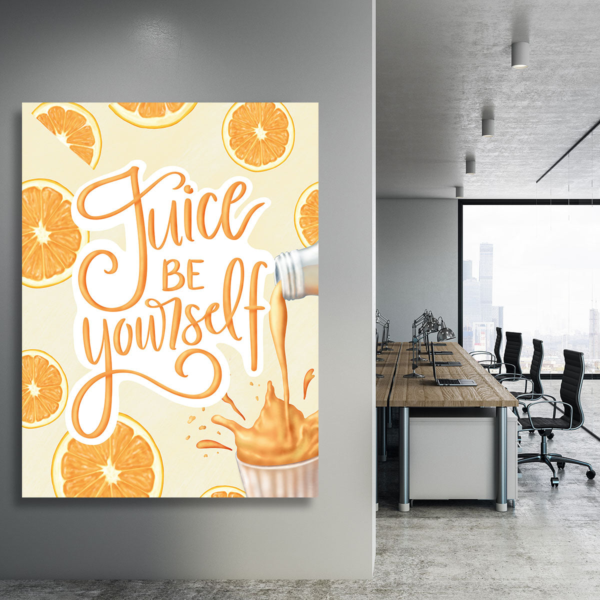 Juice be Yourself Canvas Print or Poster - Canvas Art Rocks - 3