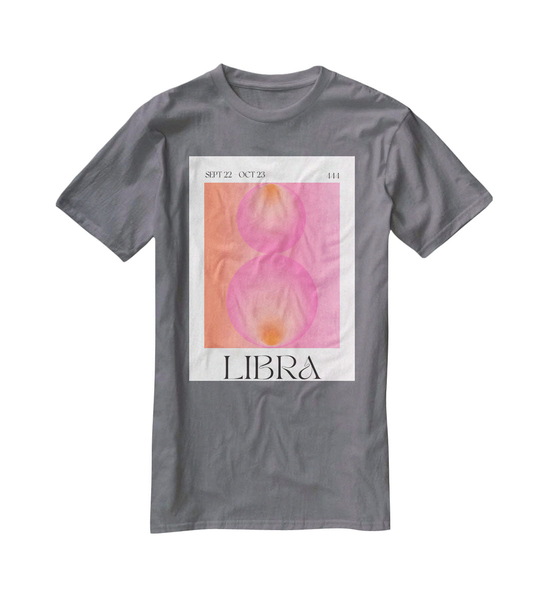 Libra Zodiac Equilibrium Art T-Shirt - Canvas Art Rocks - 3