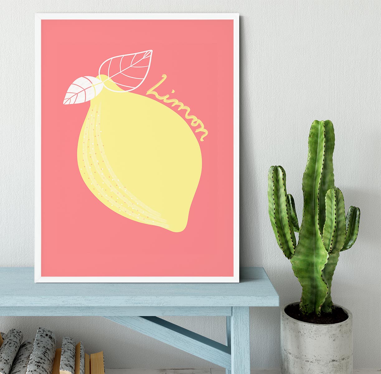 Limon Framed Print - Canvas Art Rocks -6