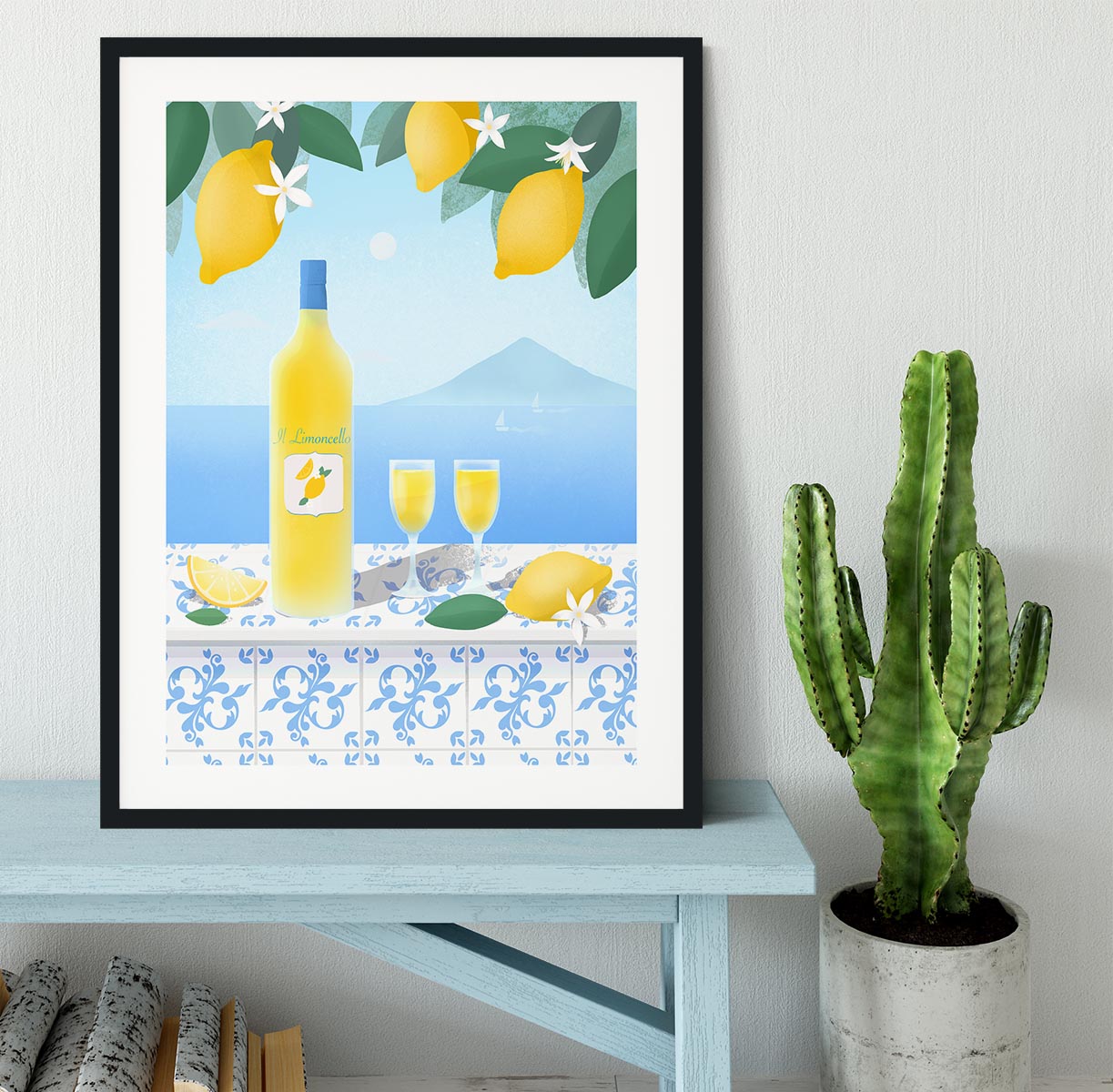 Limoncello Framed Print - Canvas Art Rocks - 1