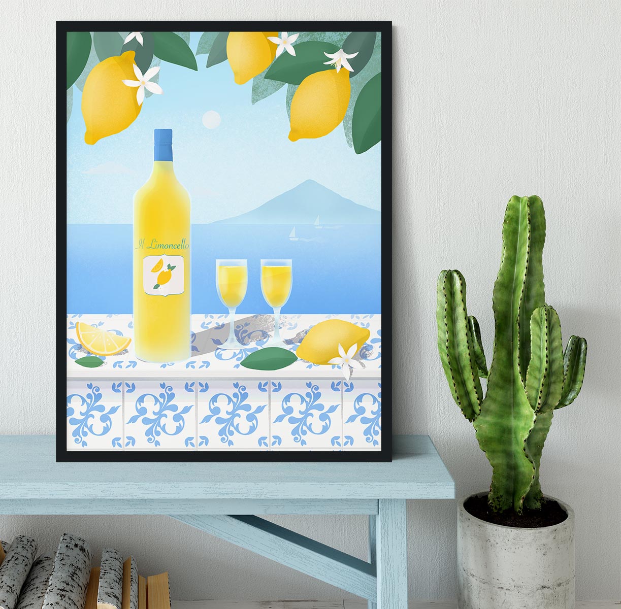 Limoncello Framed Print - Canvas Art Rocks - 2