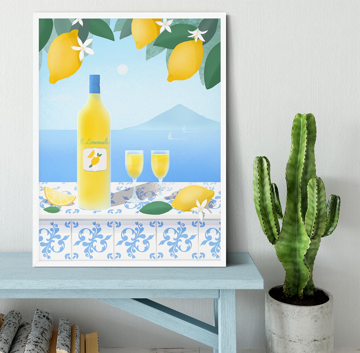 Limoncello Framed Print - Canvas Art Rocks -6