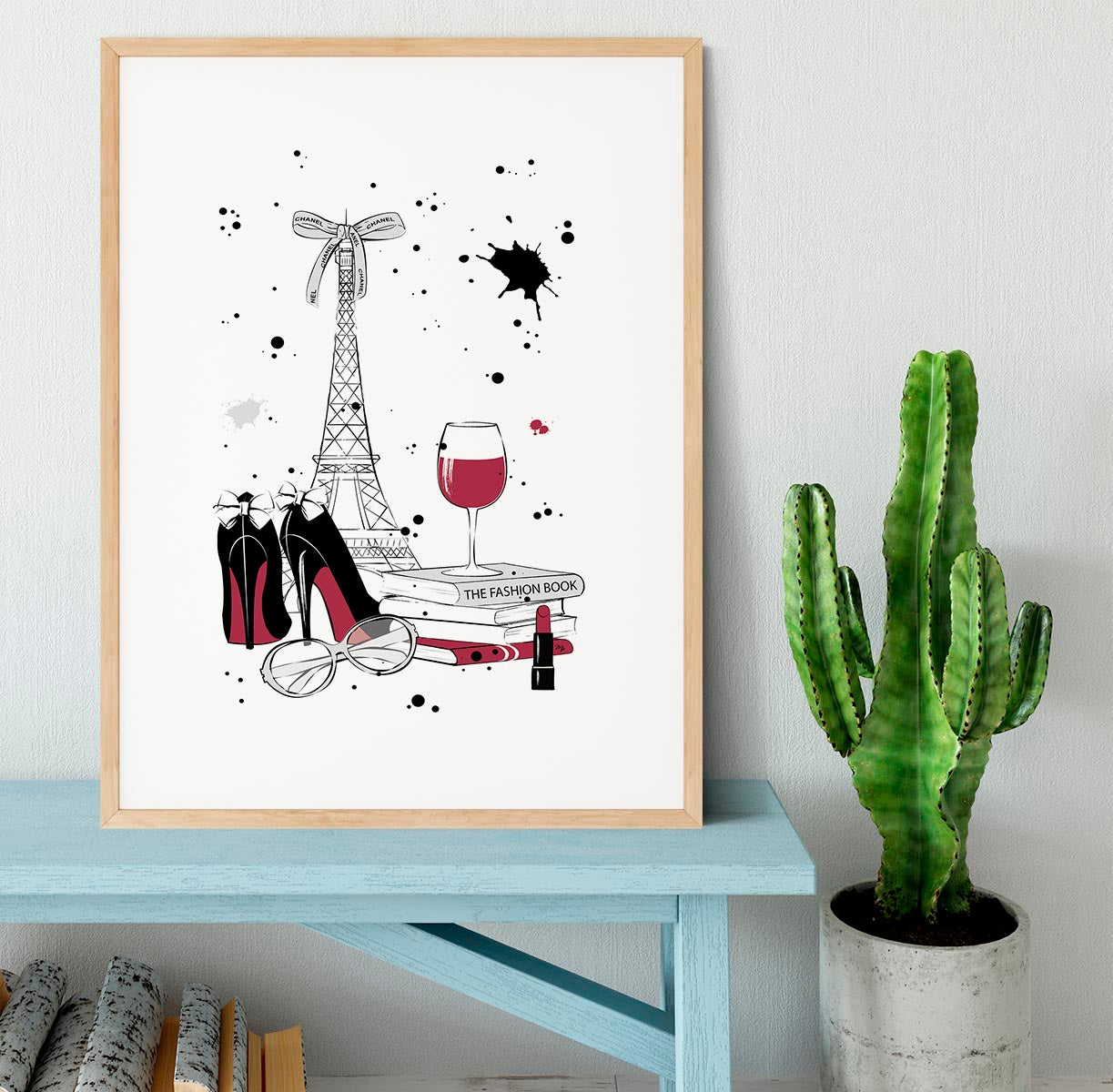 Living in Paris Framed Print - Canvas Art Rocks - 3