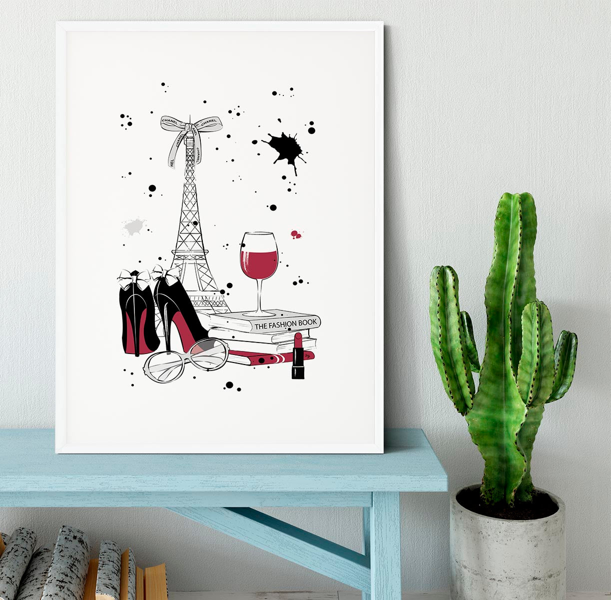 Living in Paris Framed Print - Canvas Art Rocks - 5