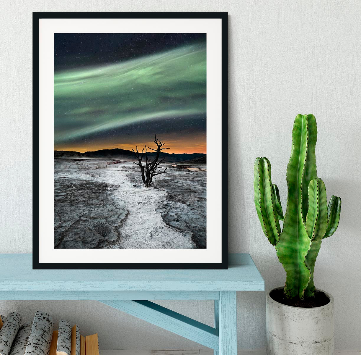 Magic Aurora Framed Print - Canvas Art Rocks - 1