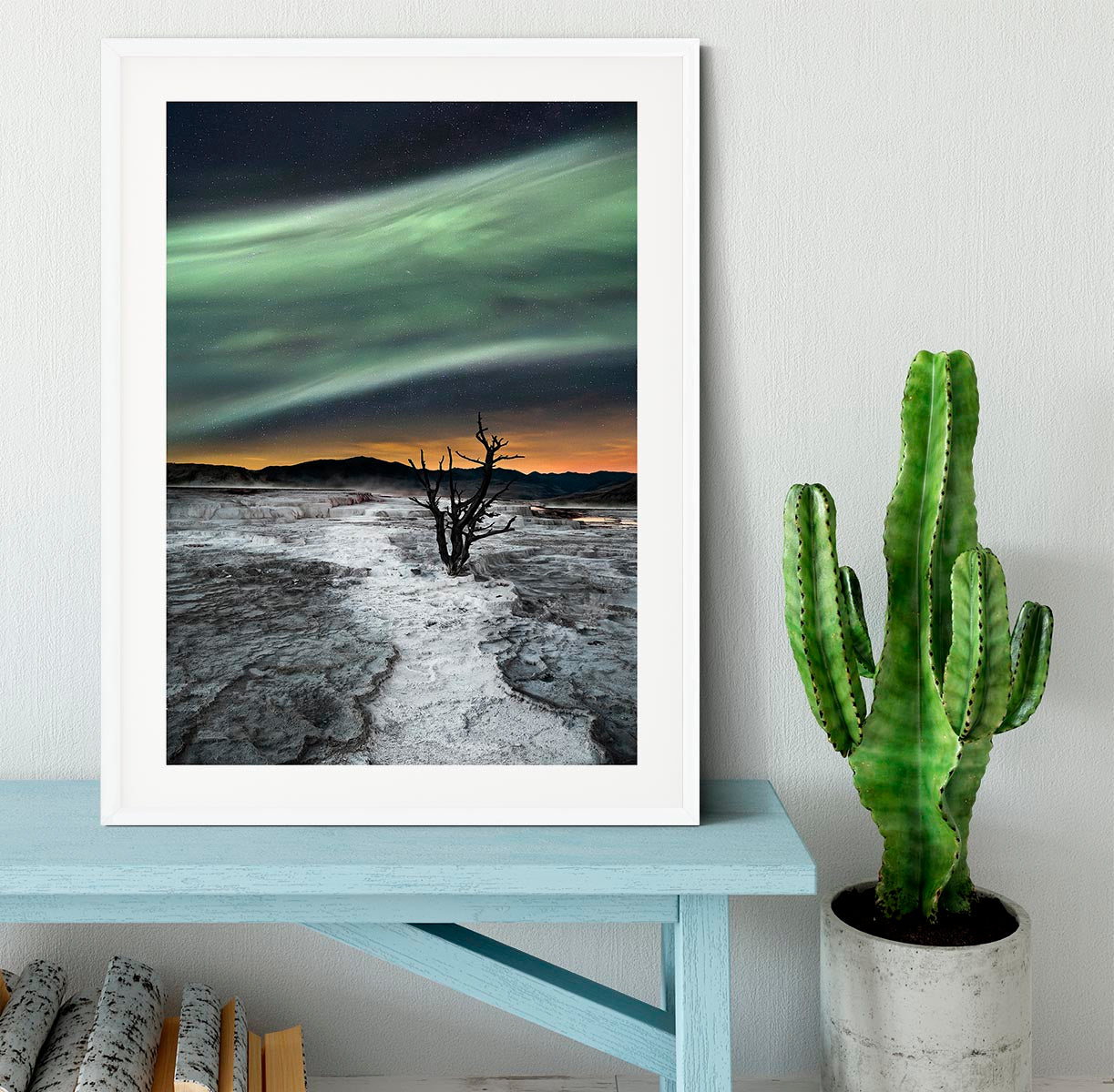 Magic Aurora Framed Print - Canvas Art Rocks - 5