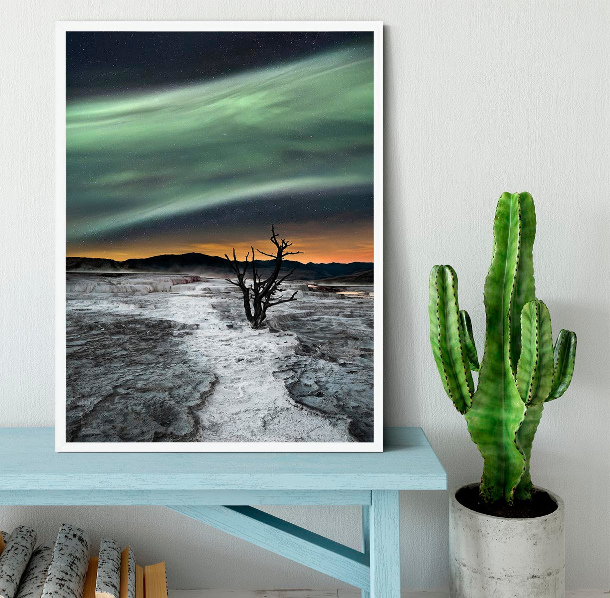 Magic Aurora Framed Print - Canvas Art Rocks -6