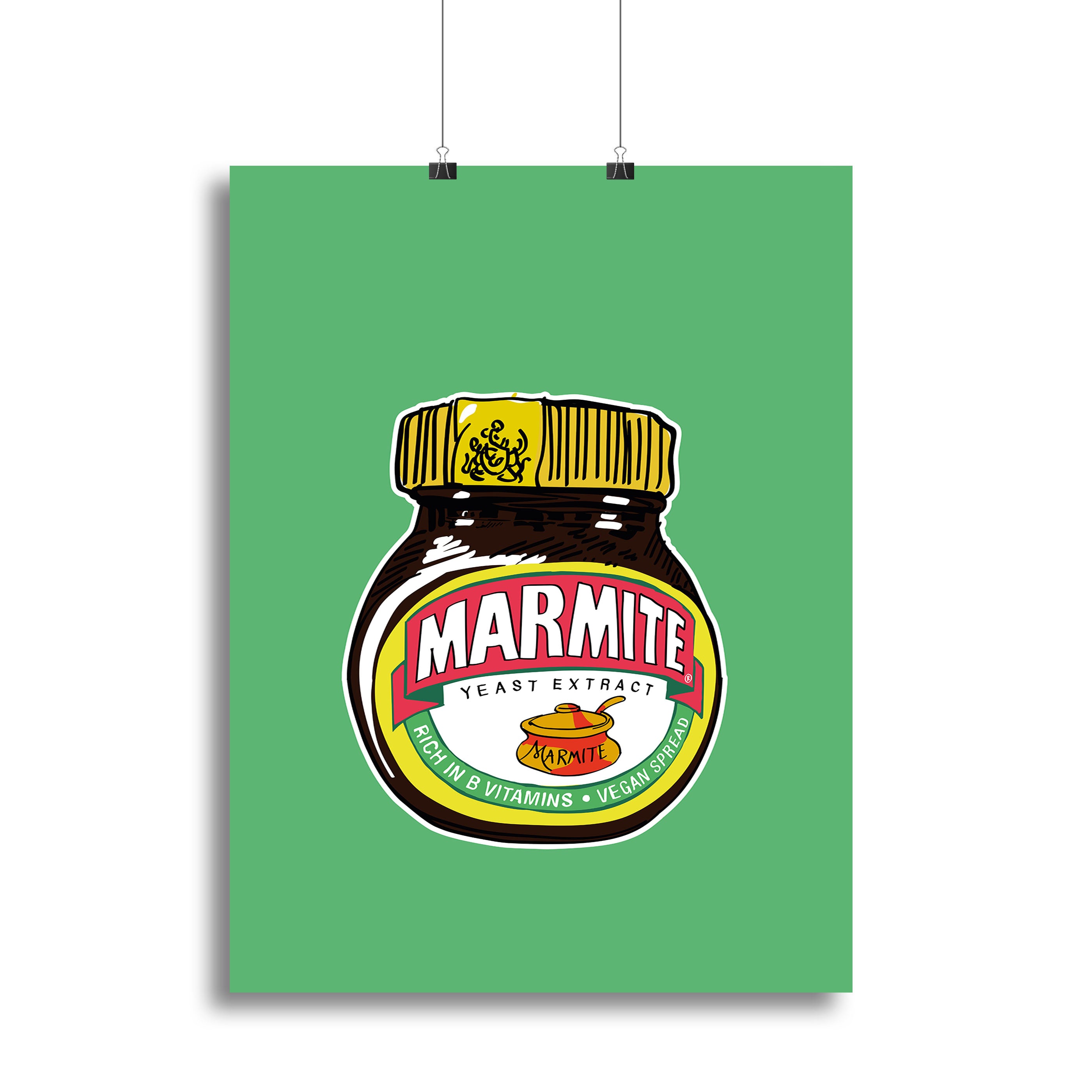 Marmite Standard Wall Art Canvas Print or Poster - Canvas Art Rocks - 2