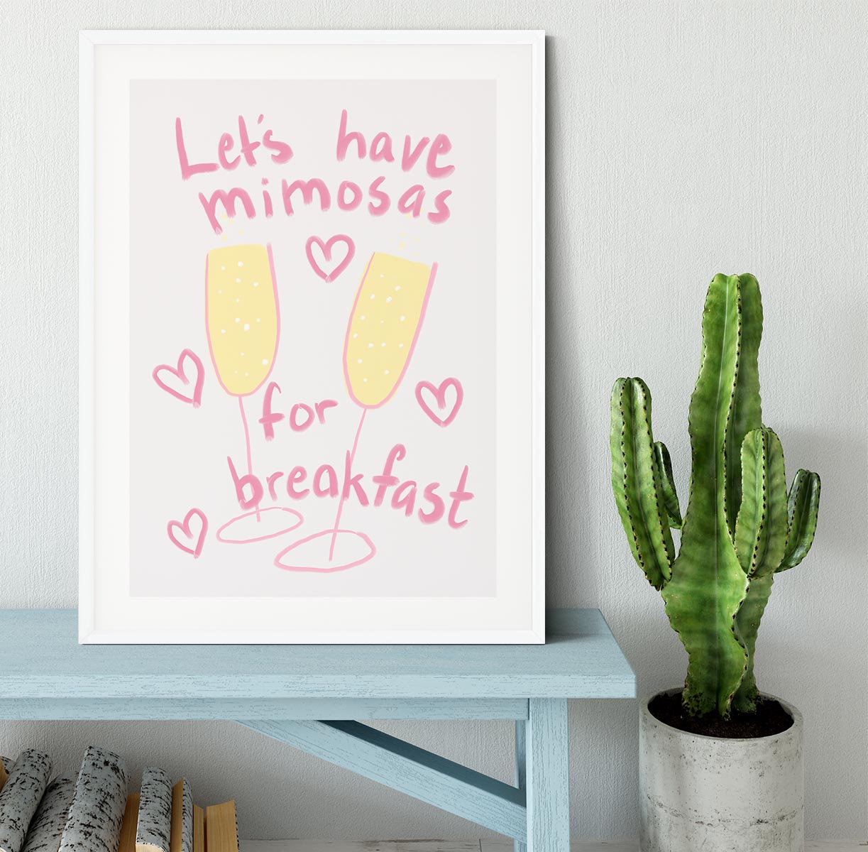 Mimosas Framed Print - Canvas Art Rocks - 5