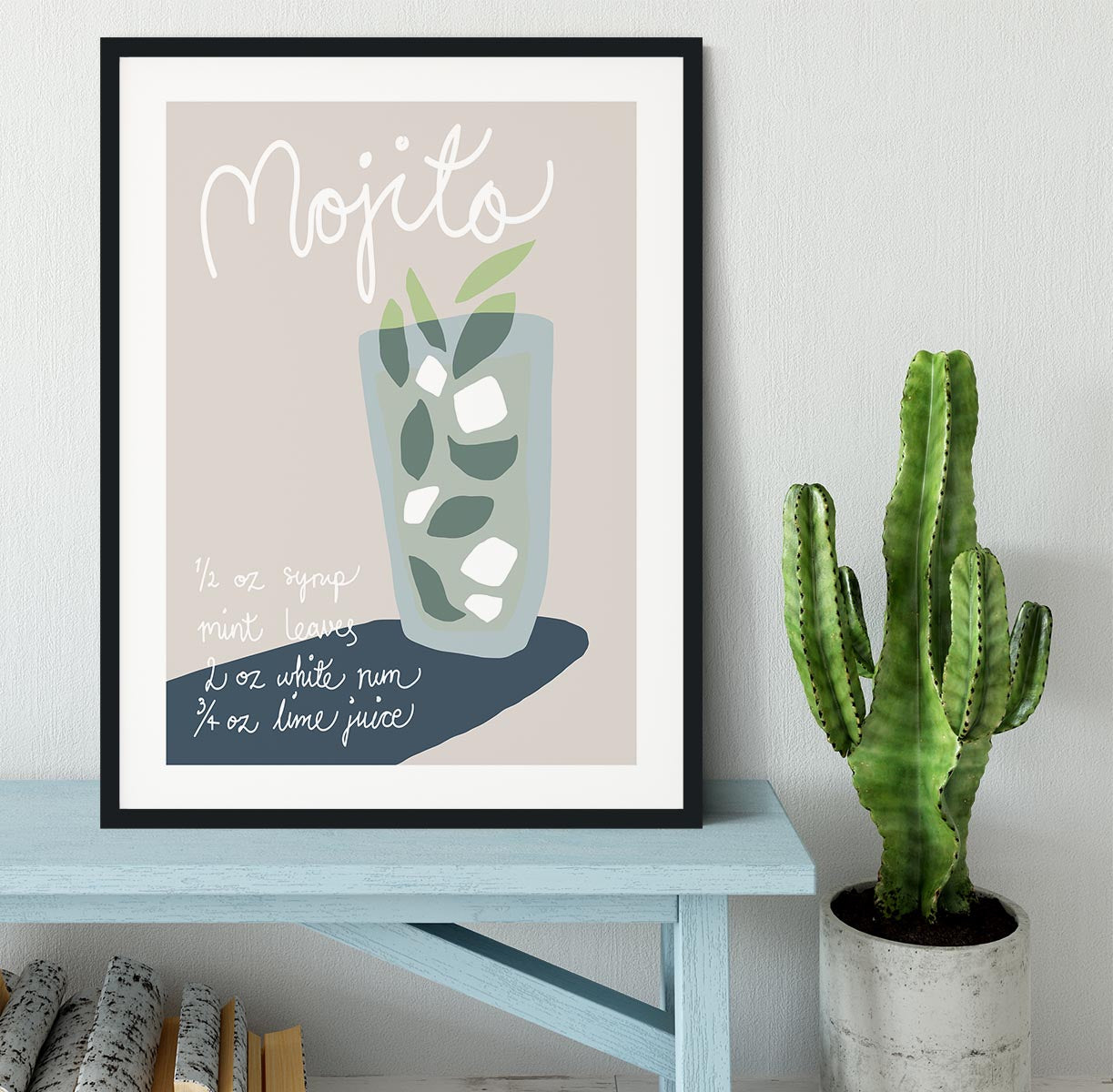 Mojito Framed Print - Canvas Art Rocks - 1