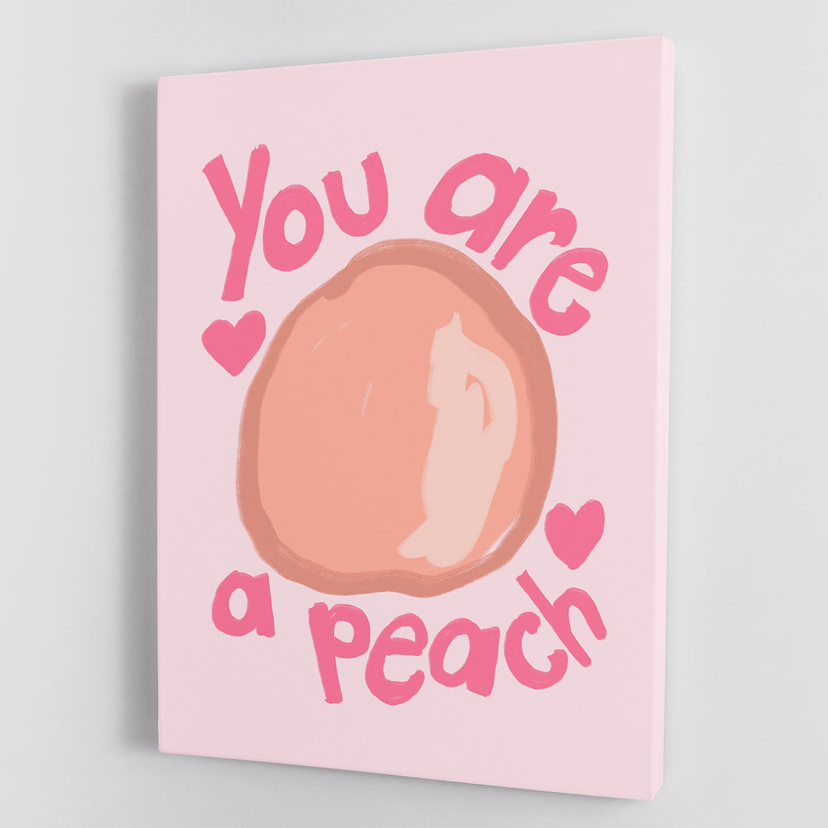 Peach Canvas Print or Poster - Canvas Art Rocks - 1
