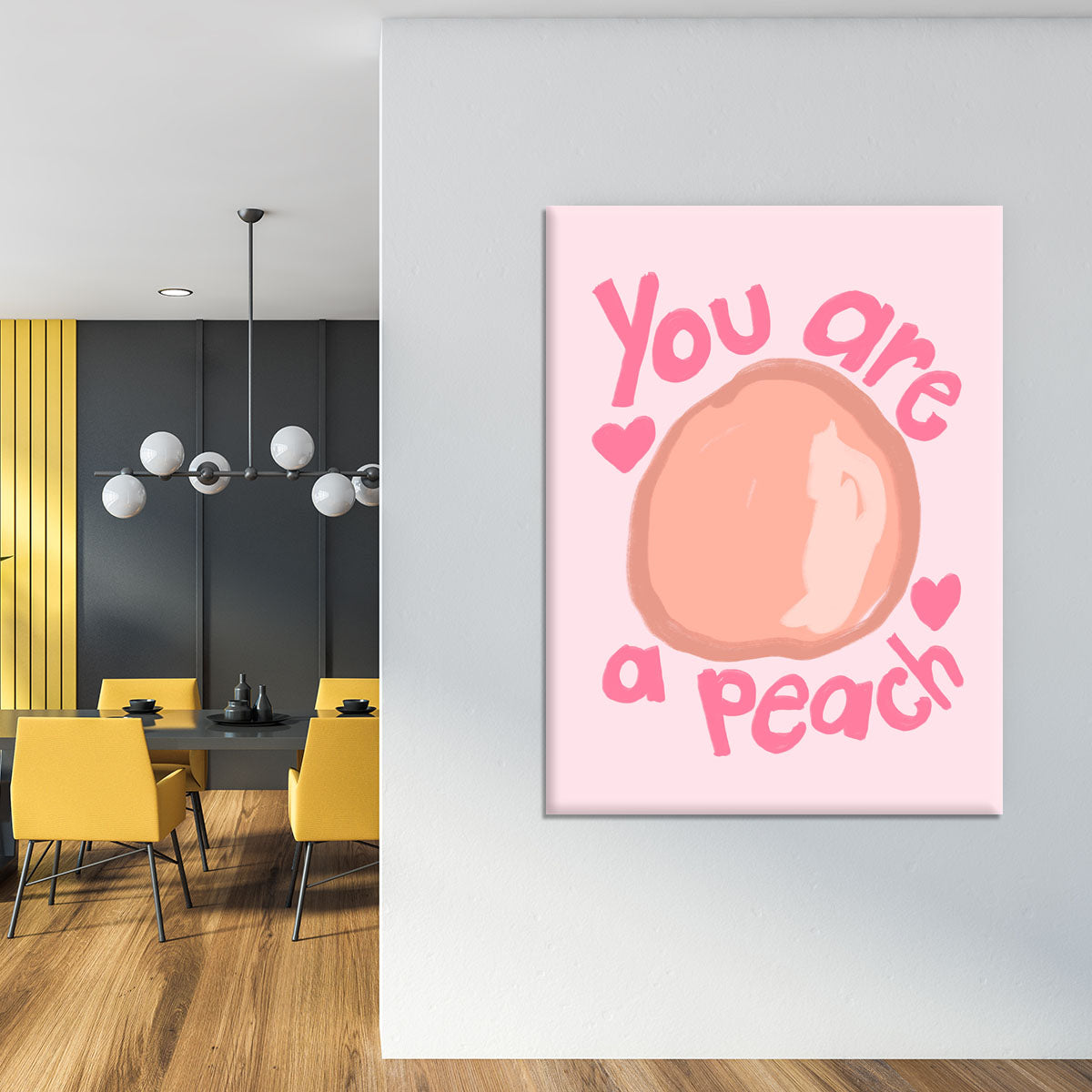 Peach Canvas Print or Poster - Canvas Art Rocks - 4