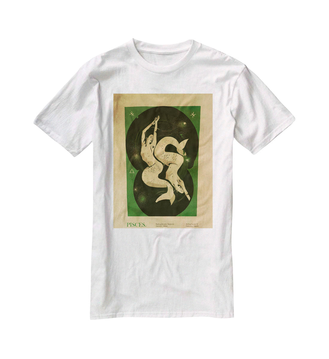 Pisces Celestial Dreams Poster T-Shirt - Canvas Art Rocks - 5