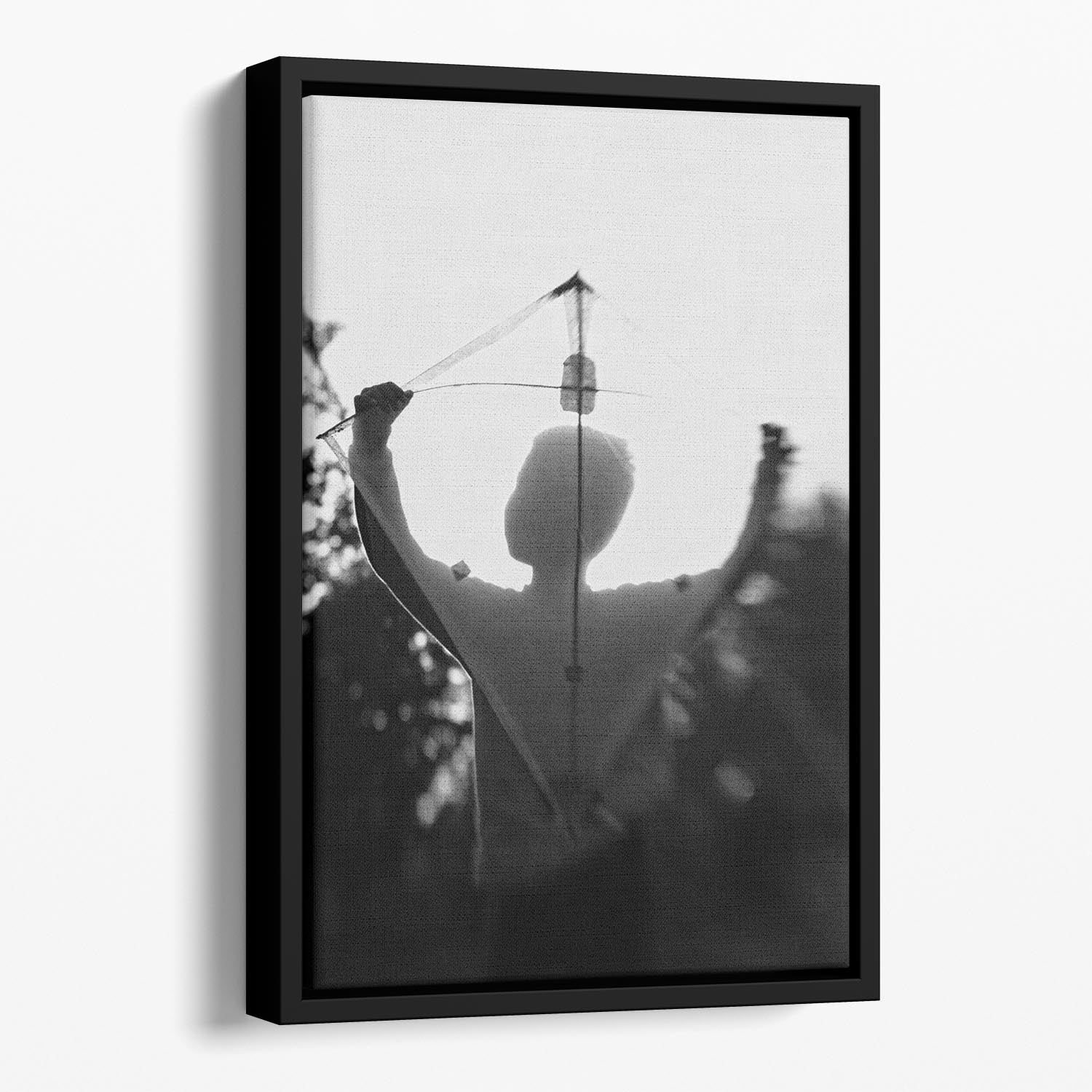 Play a Kite Floating Framed Canvas - 1x - 1