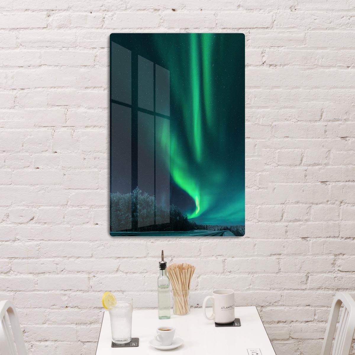 Polar lights Acrylic Block - Canvas Art Rocks - 3