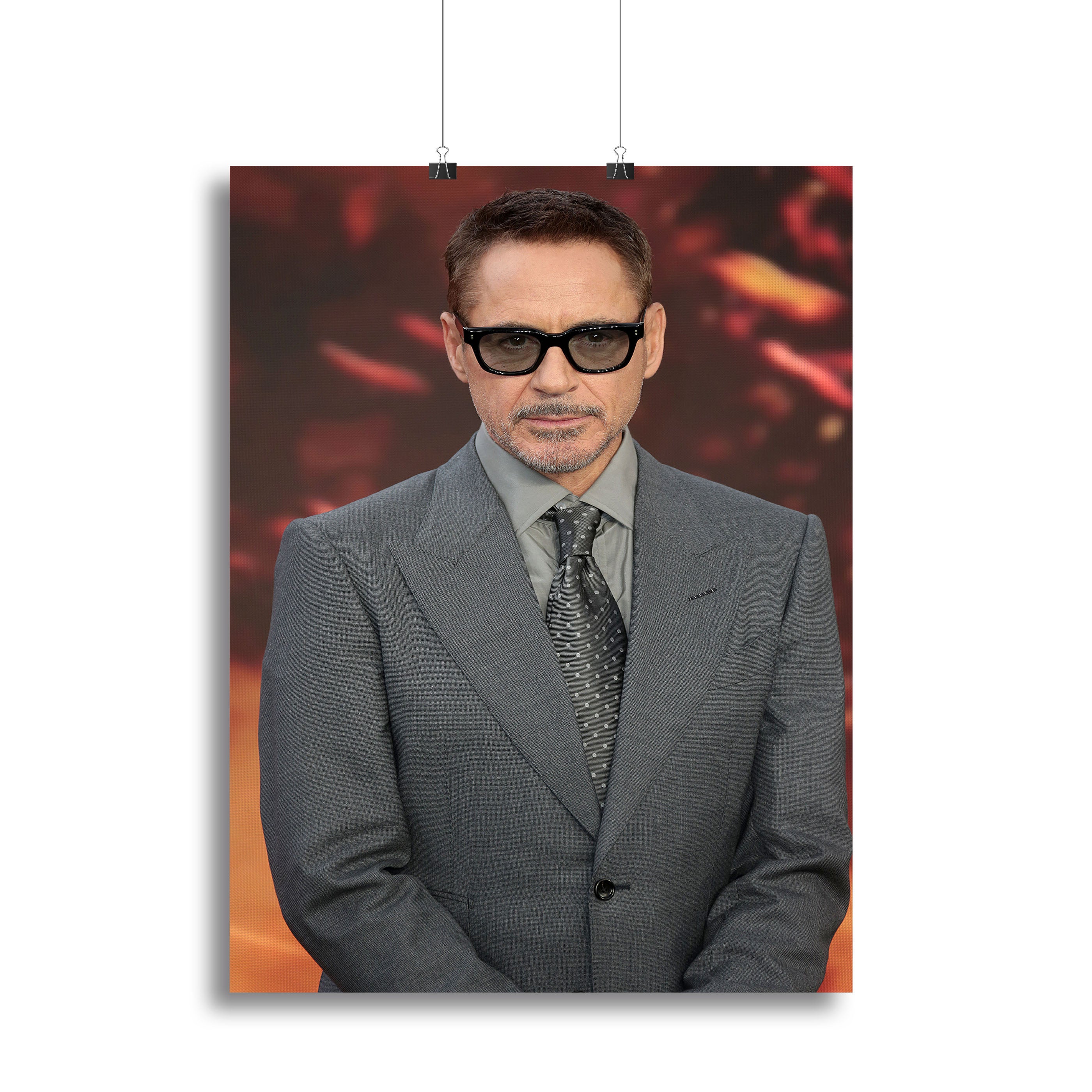 Robert Downey Jnr at the Oppenheimer Premiere Canvas Print or Poster - Canvas Art Rocks - 2