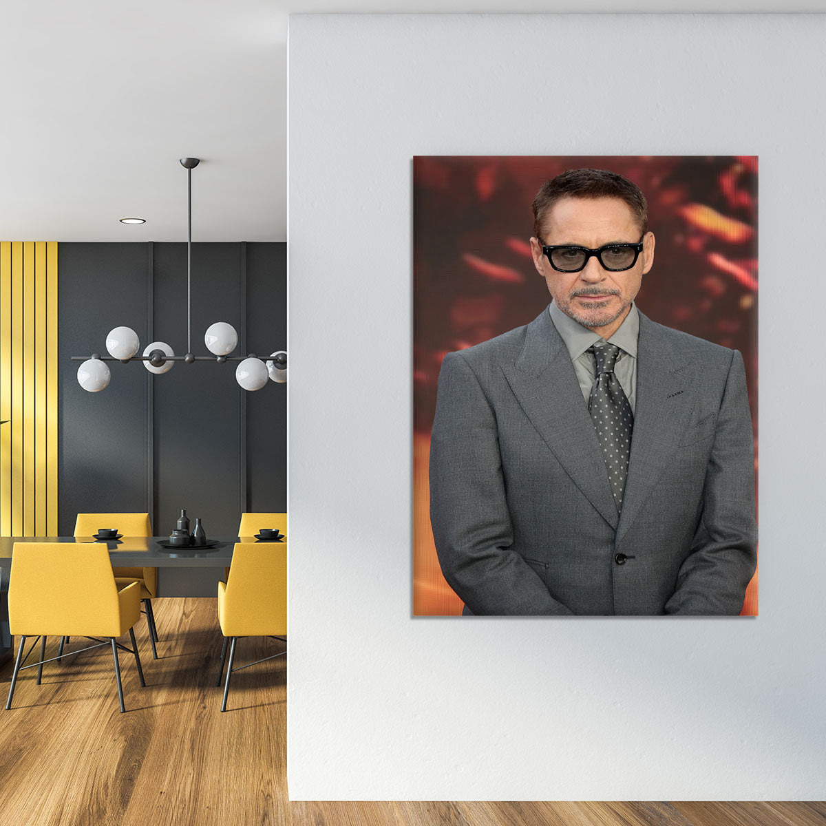 Robert Downey Jnr at the Oppenheimer Premiere Canvas Print or Poster - Canvas Art Rocks - 4