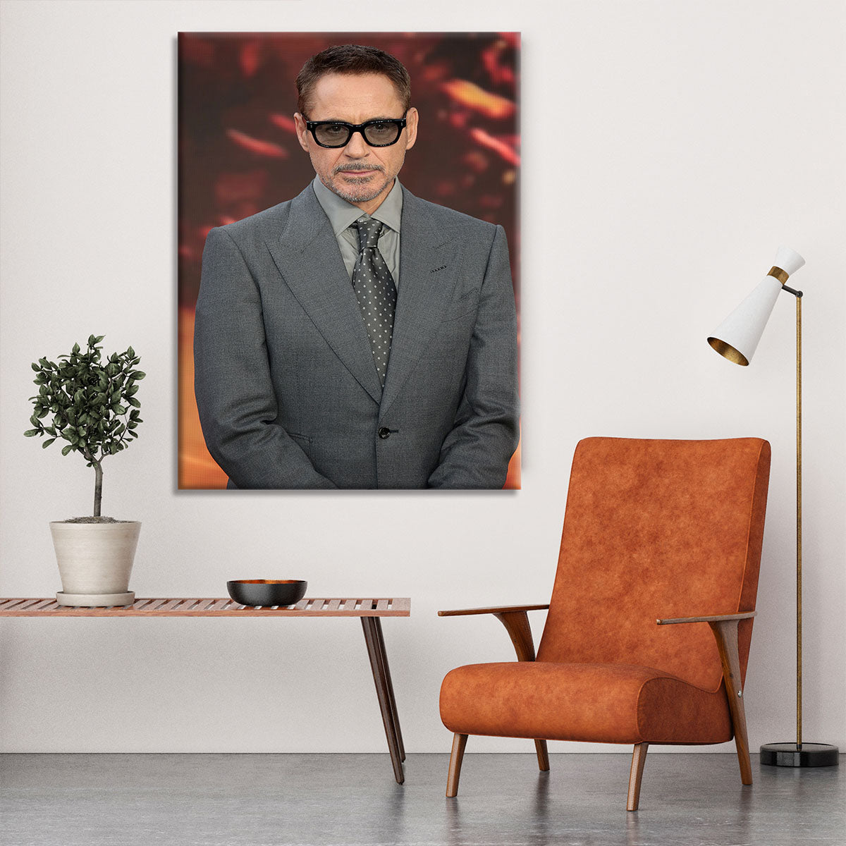 Robert Downey Jnr at the Oppenheimer Premiere Canvas Print or Poster - Canvas Art Rocks - 6