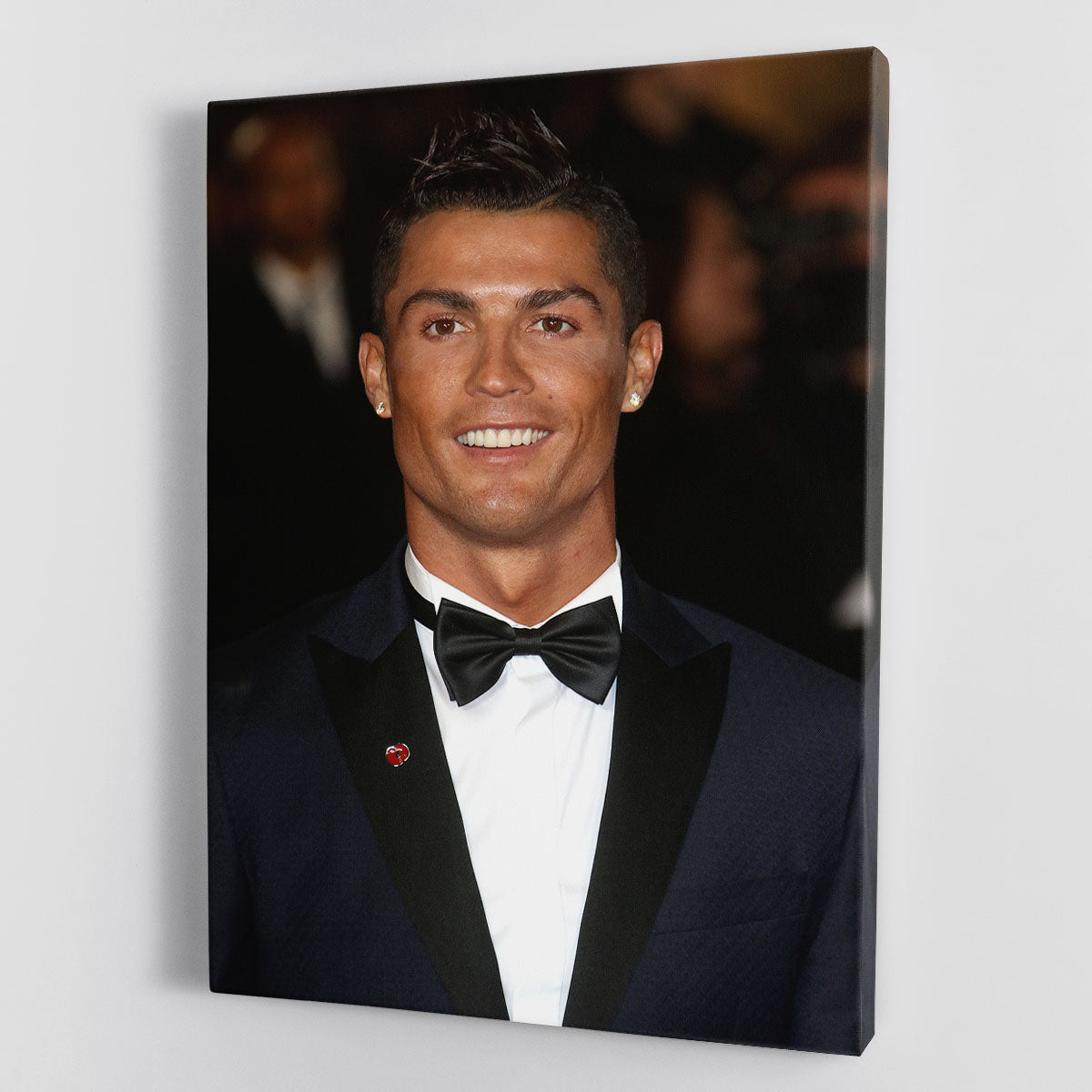 Ronaldo Wearing Poppy Canvas Print or Poster - Canvas Art Rocks - 1