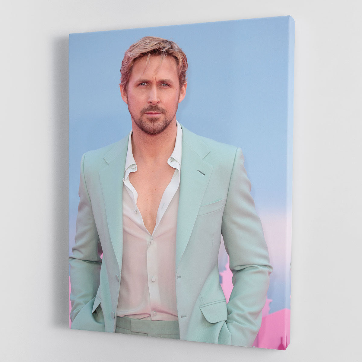 Ryan Gosling at the Barbie premiere Canvas Print or Poster - Canvas Art Rocks - 1