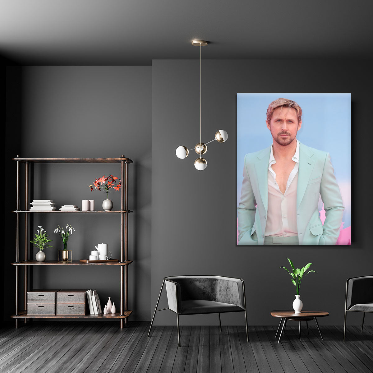 Ryan Gosling at the Barbie premiere Canvas Print or Poster - Canvas Art Rocks - 5