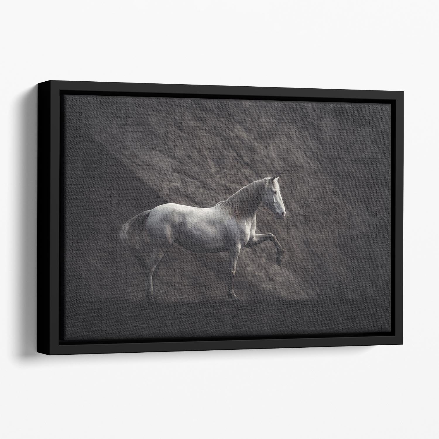 SOLITAIRE Floating Framed Canvas - 1x - 1