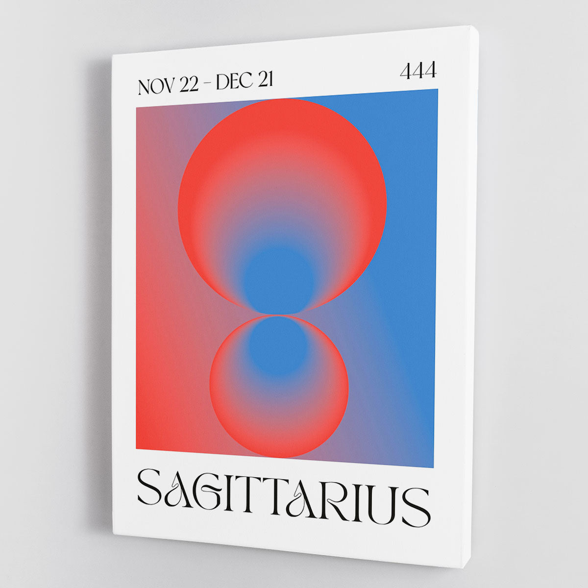 Sagittarius Celestial Light Print Canvas Print or Poster - Canvas Art Rocks - 1
