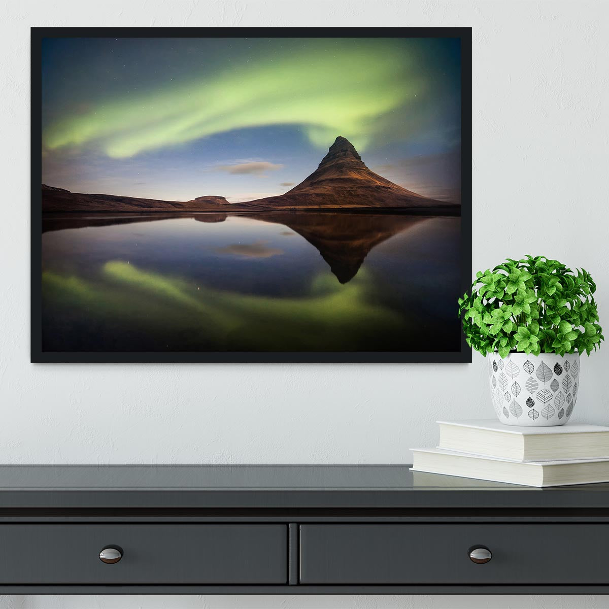 Silent eruption Framed Print - Canvas Art Rocks - 2