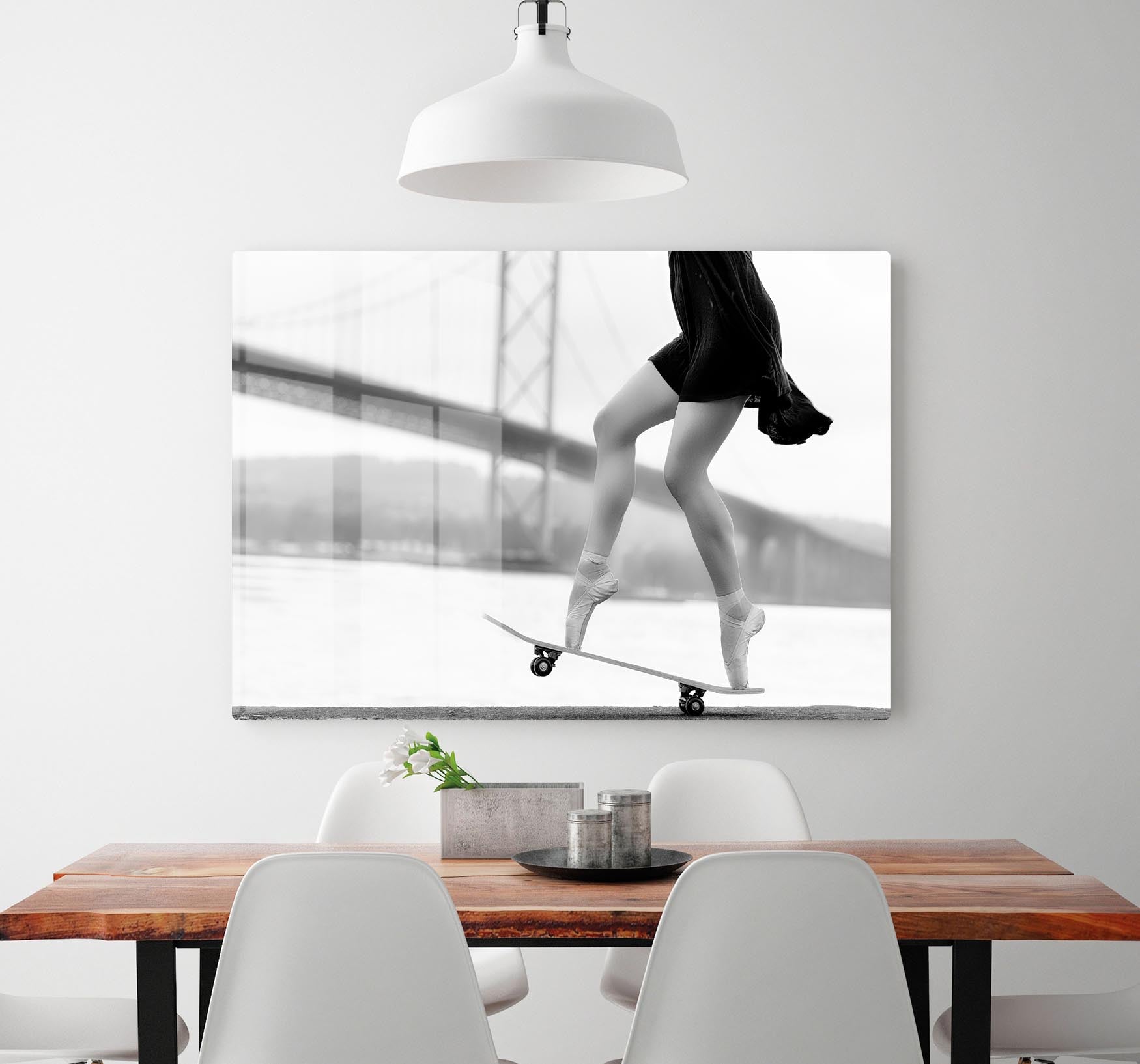 Skater Girl Acrylic Block - 1x - 2