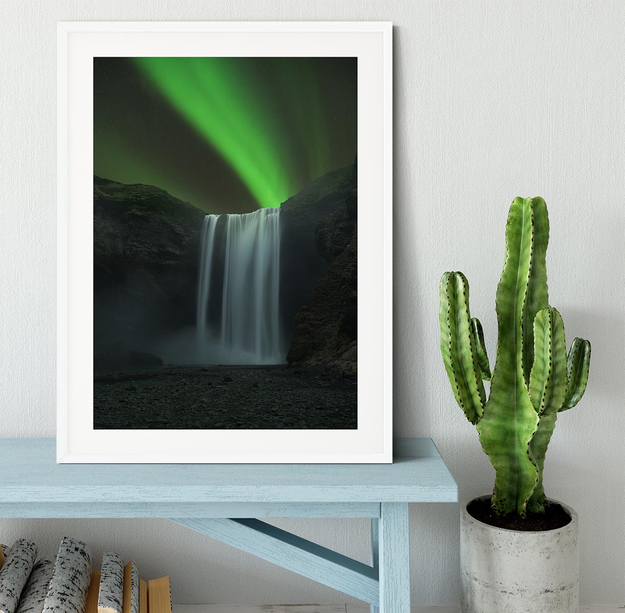 Skogafoss Framed Print - Canvas Art Rocks - 5