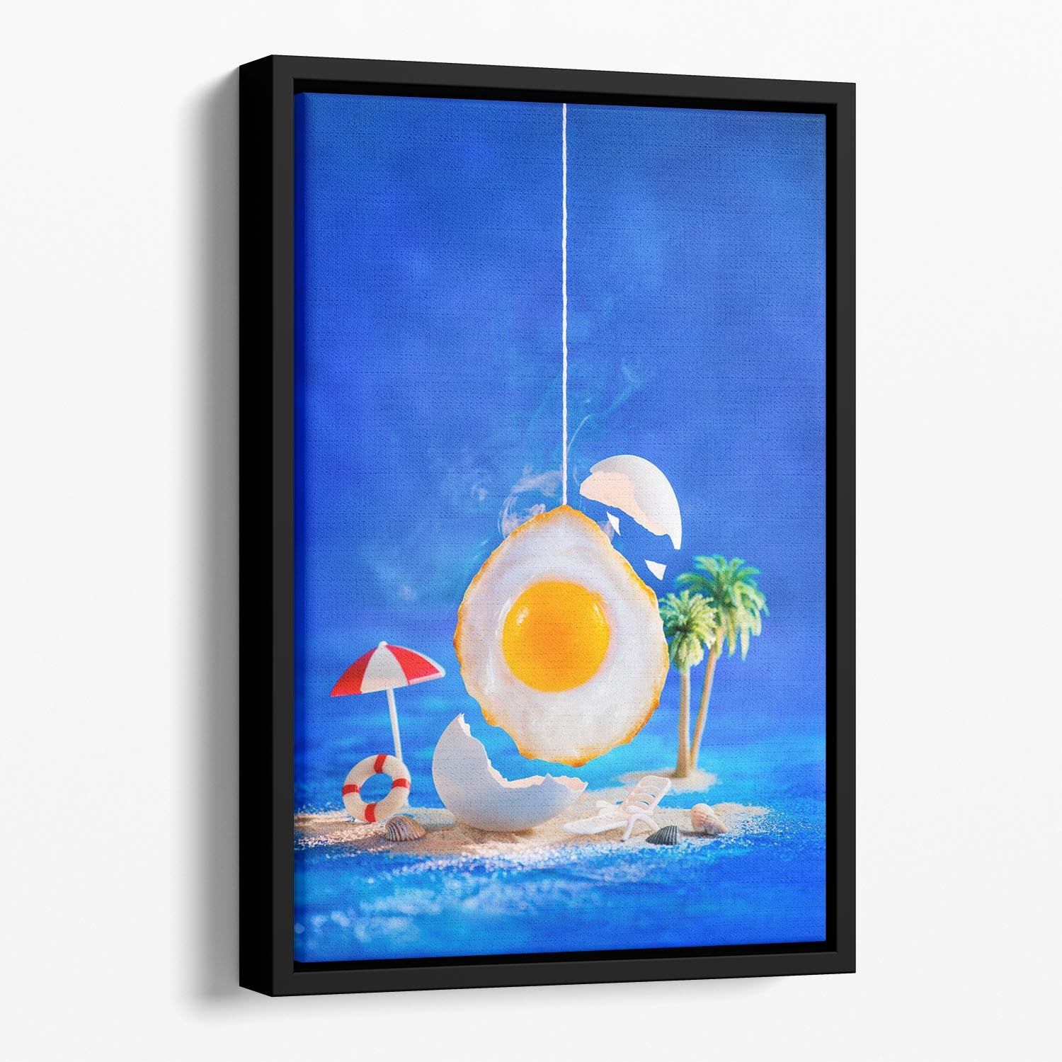 So Sunny Floating Framed Canvas - 1x - 1