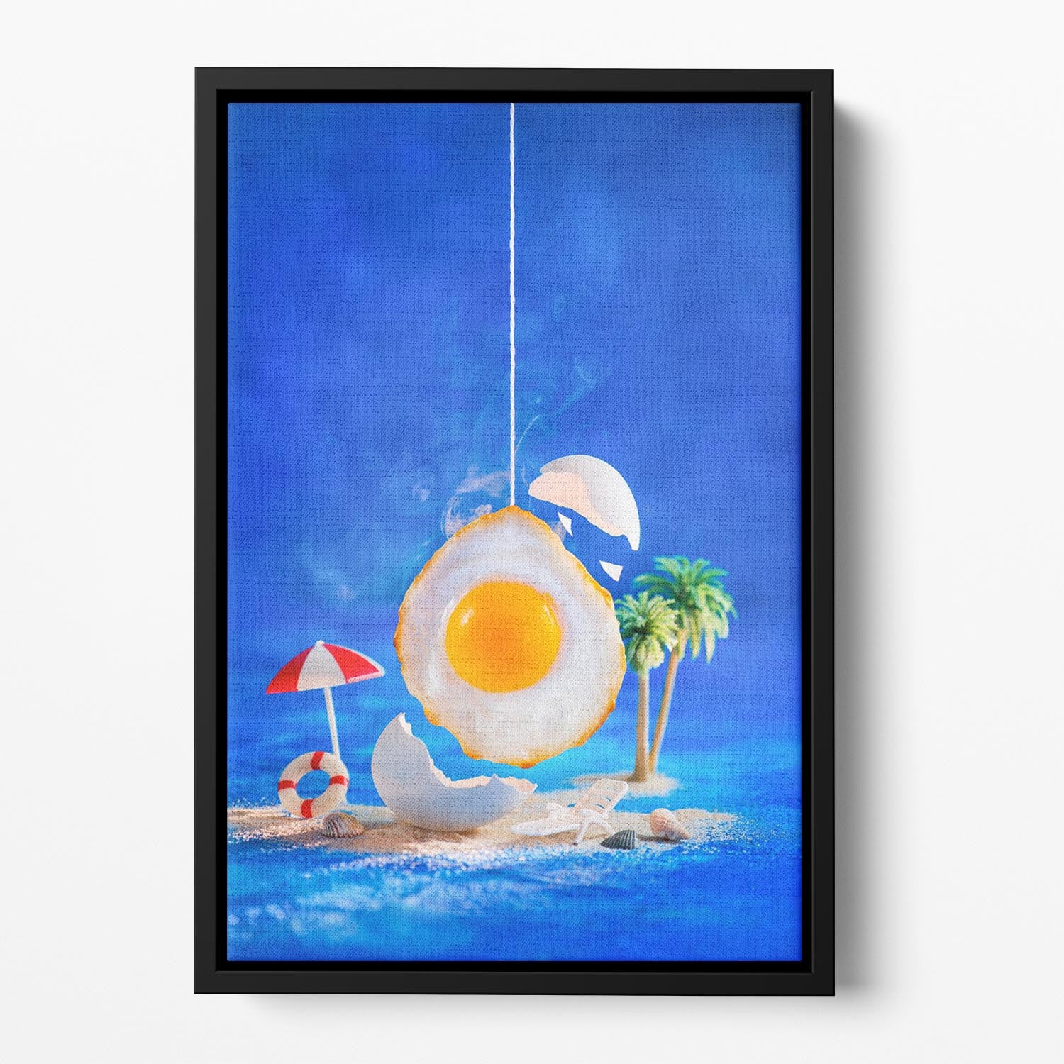 So Sunny Floating Framed Canvas - 1x - 2