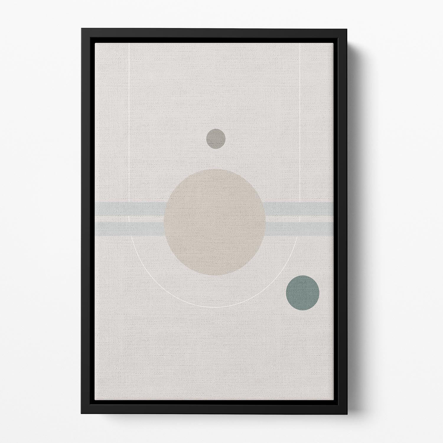 Space Orbit 01 Floating Framed Canvas - 1x - 2