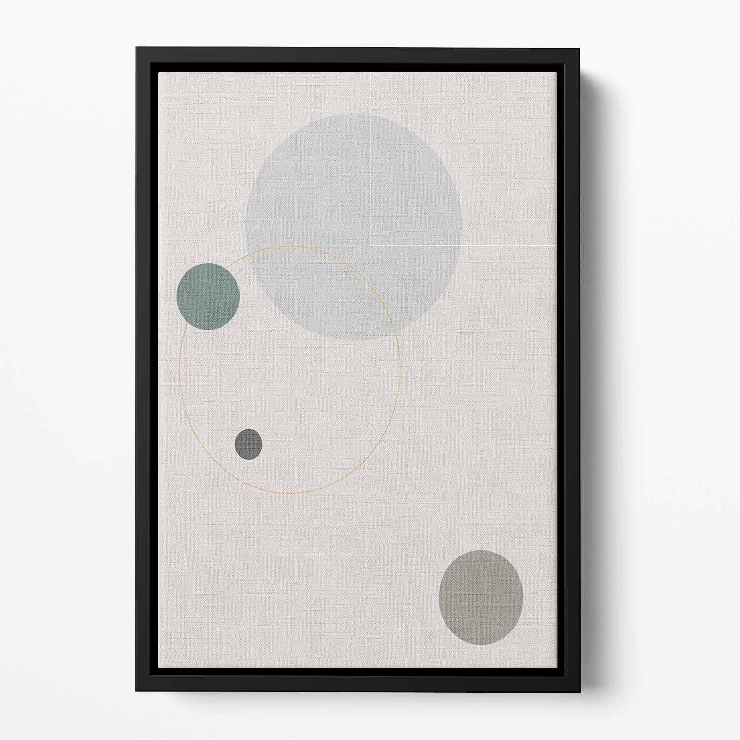 Space Orbit 03 Floating Framed Canvas - 1x - 2