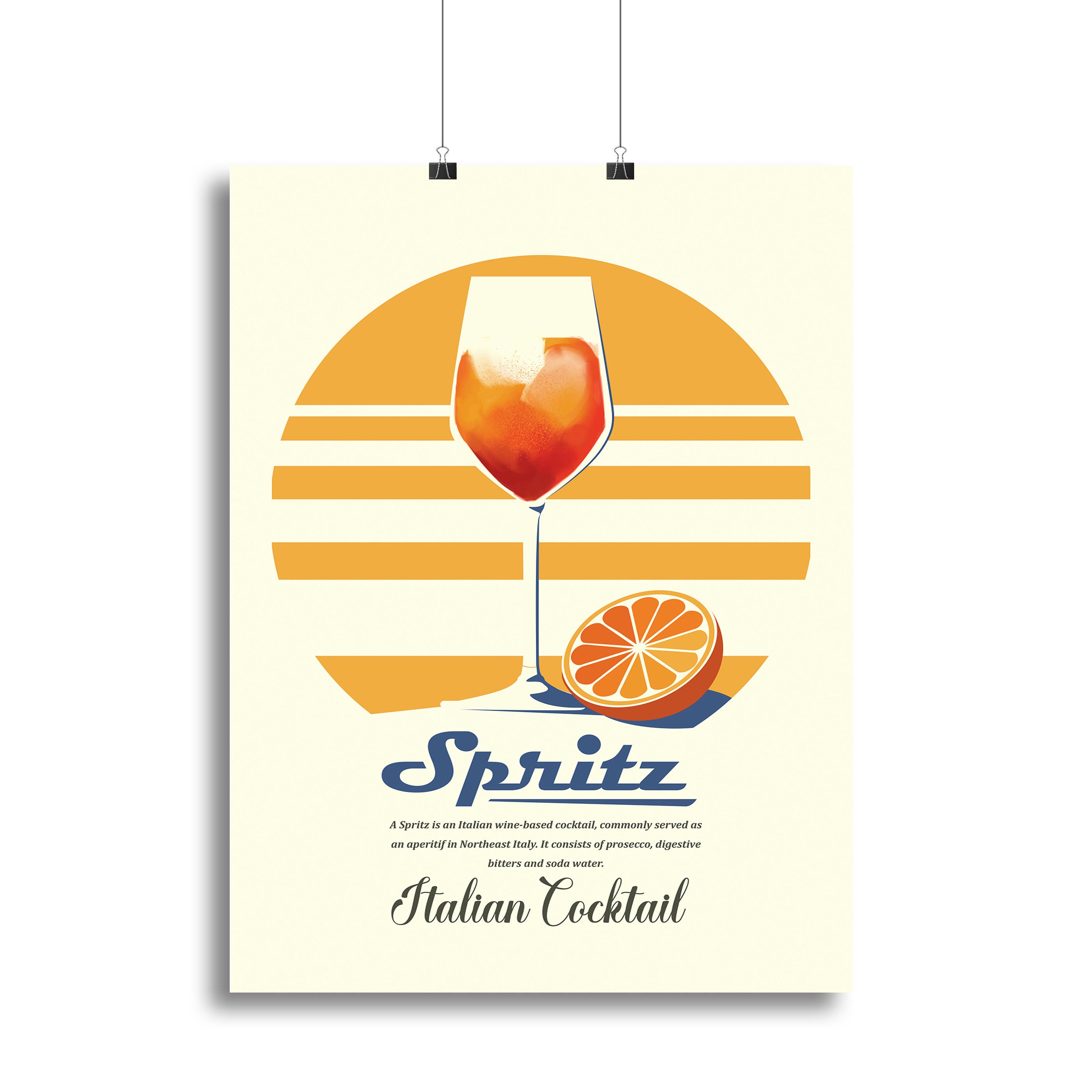 Spritz summer print Canvas Print or Poster - Canvas Art Rocks - 2