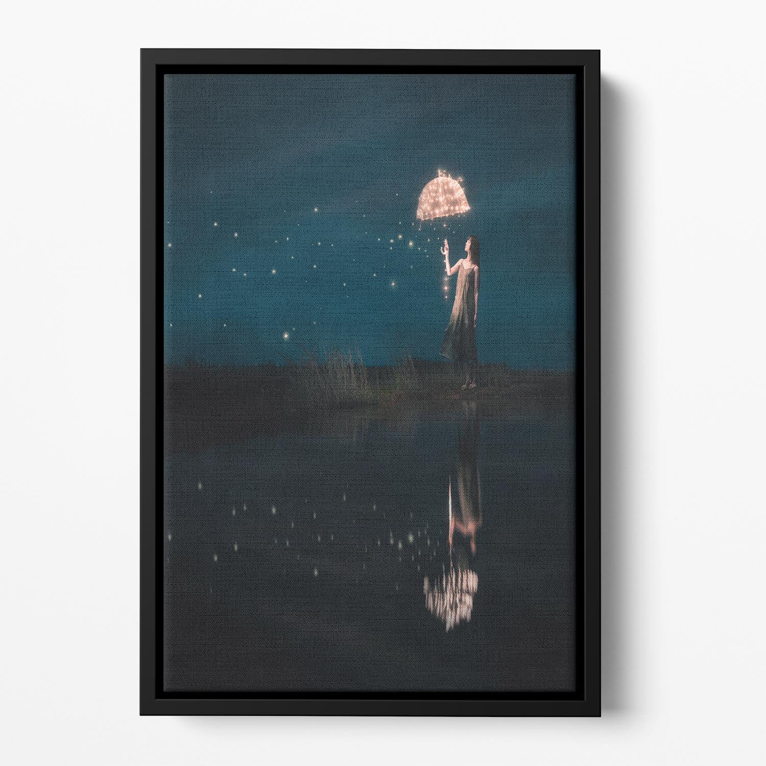 Starfall Floating Framed Canvas - 1x - 2