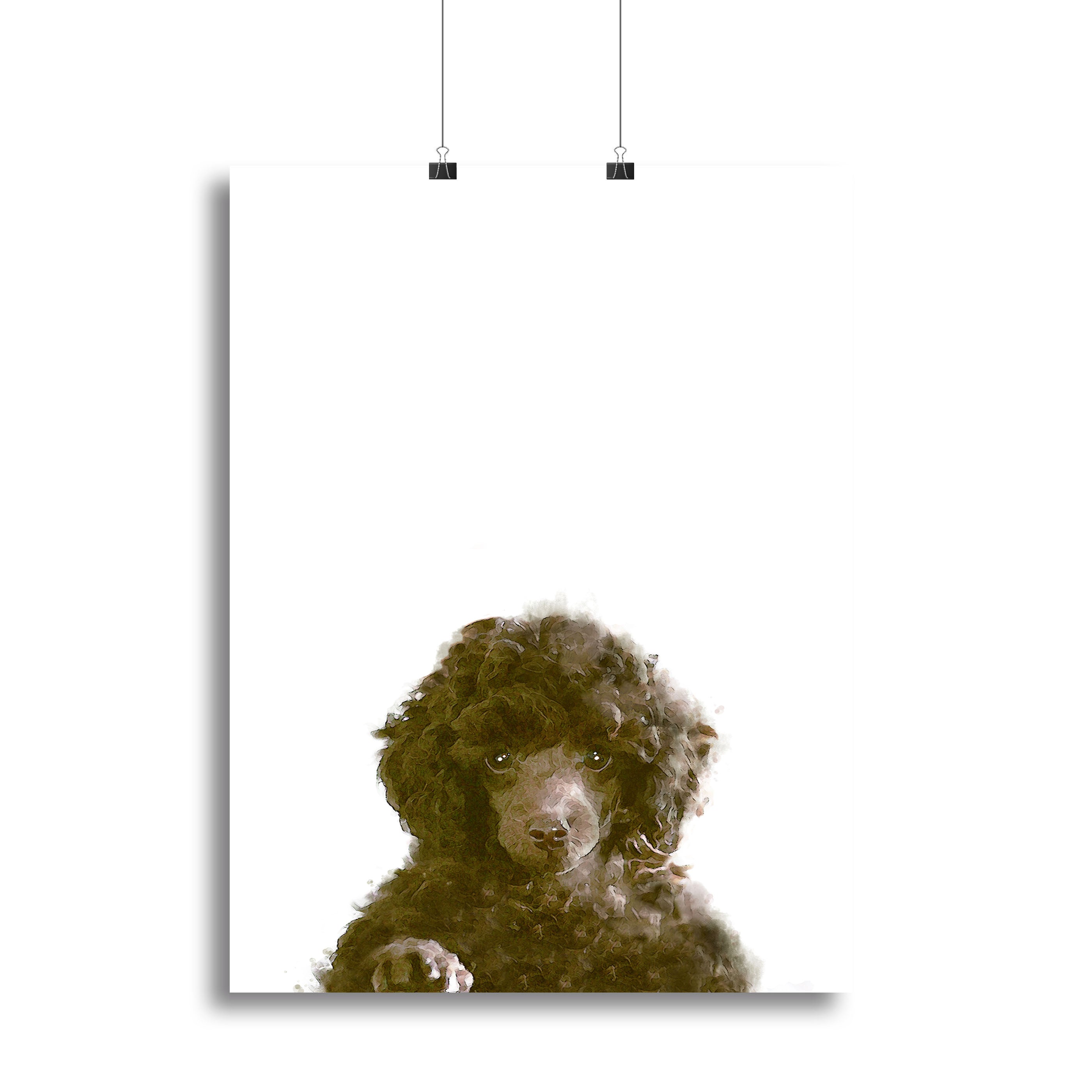 The Dog Canvas Print or Poster - 1x - 2
