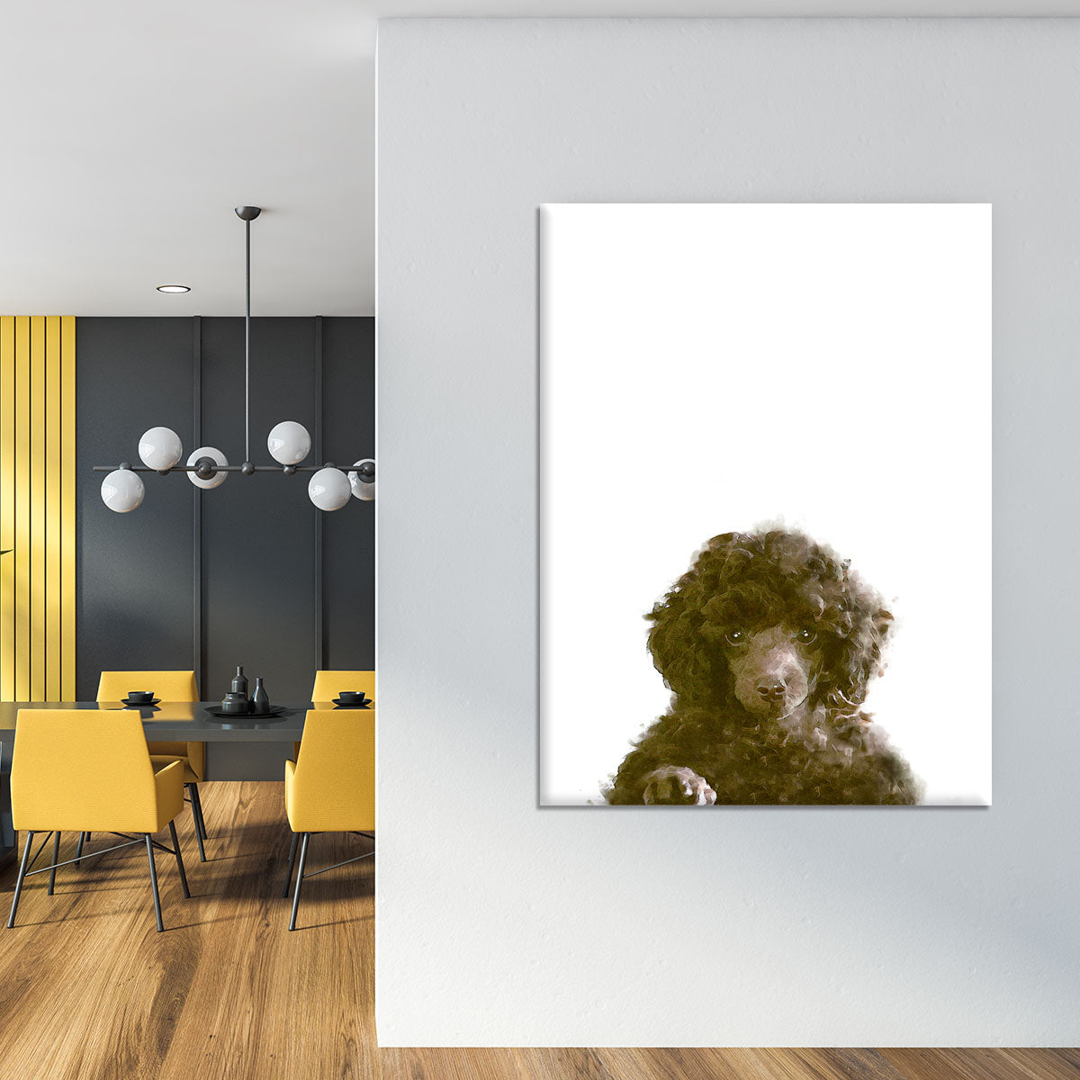 The Dog Canvas Print or Poster - 1x - 4
