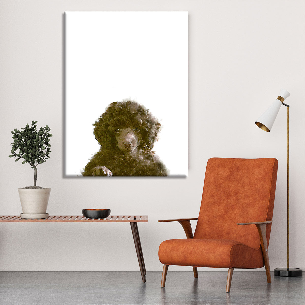 The Dog Canvas Print or Poster - 1x - 6