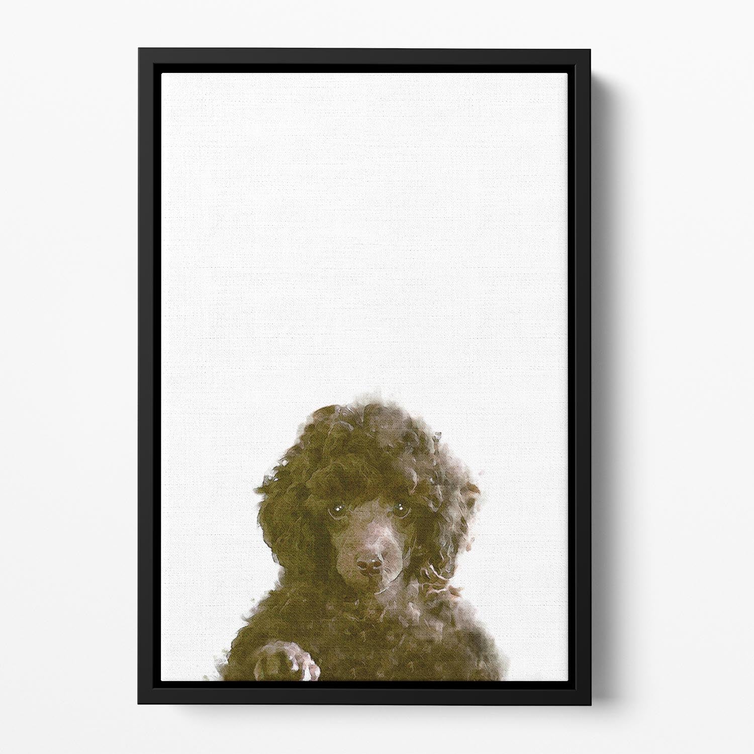 The Dog Floating Framed Canvas - 1x - 2