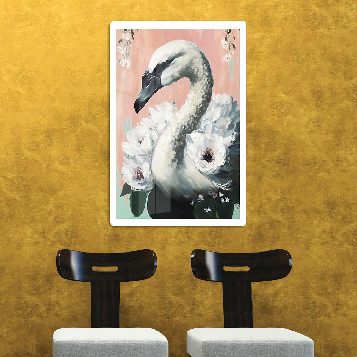 The Swan Acrylic Block - 1x - 2
