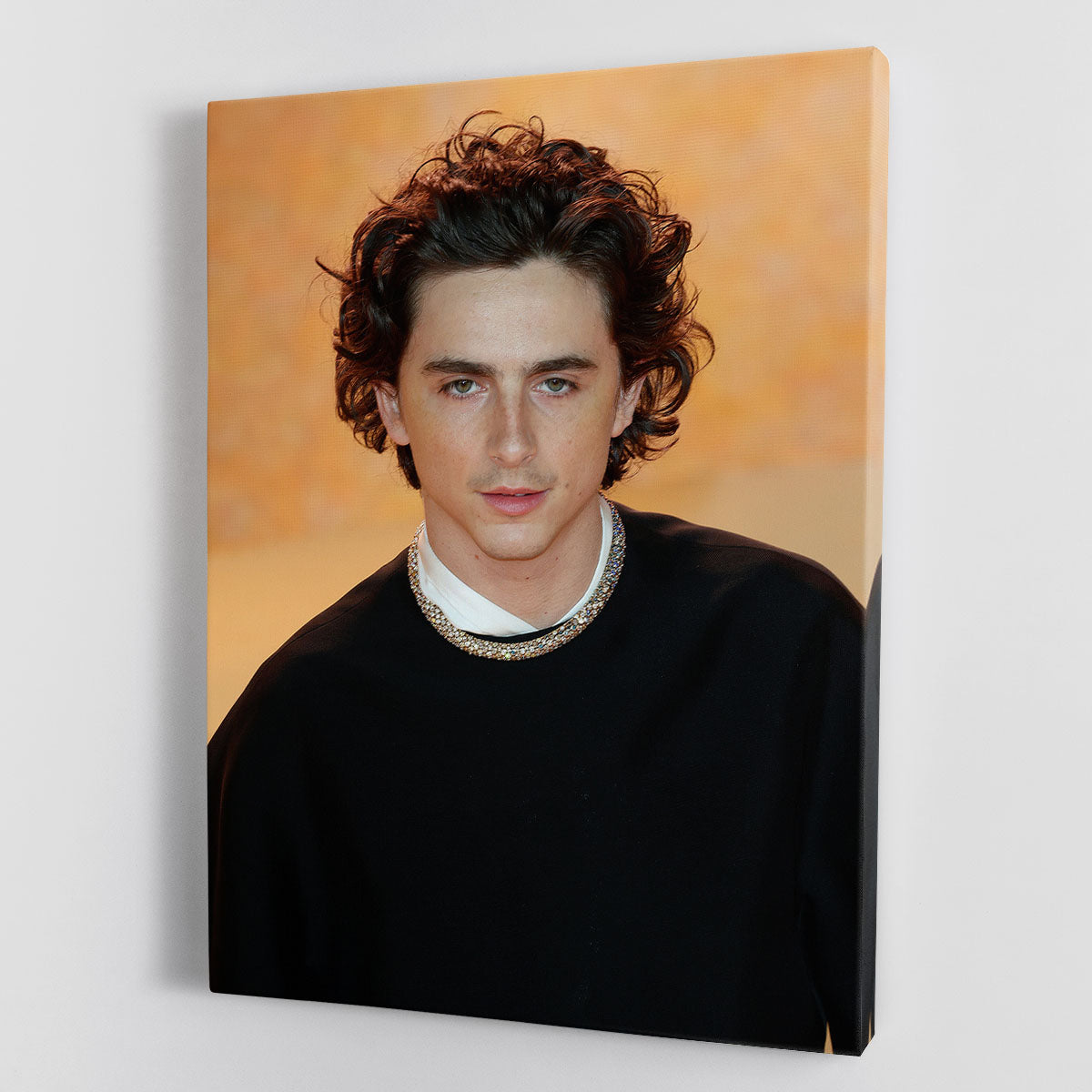 Timothee Chalamet at the premiere of Dune part two Canvas Print or Poster - Canvas Art Rocks - 1