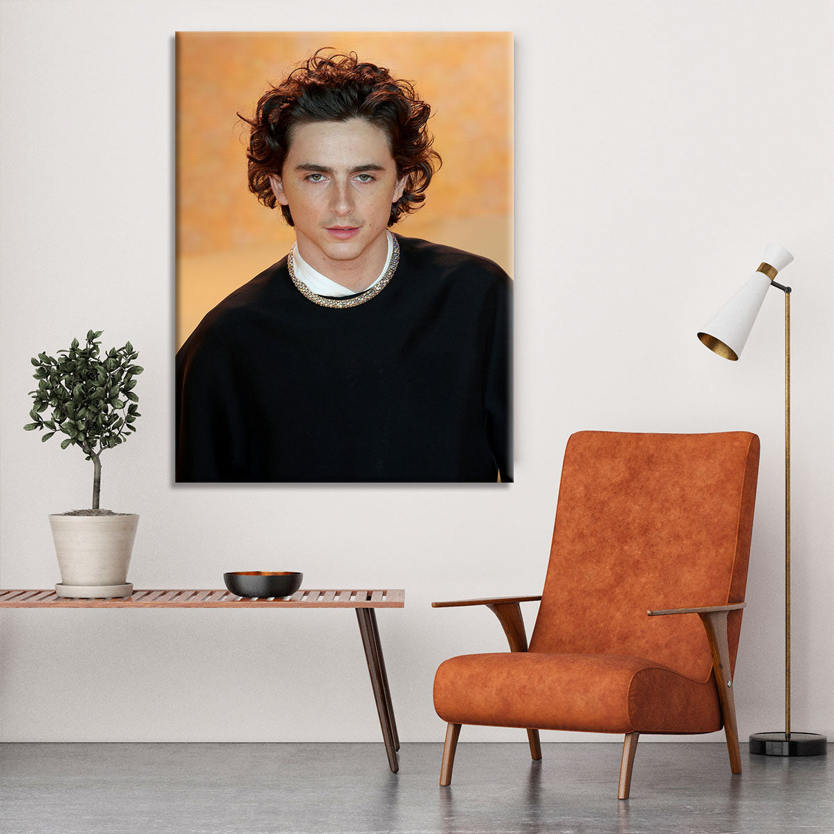 Timothee Chalamet at the premiere of Dune part two Canvas Print or Poster - Canvas Art Rocks - 6