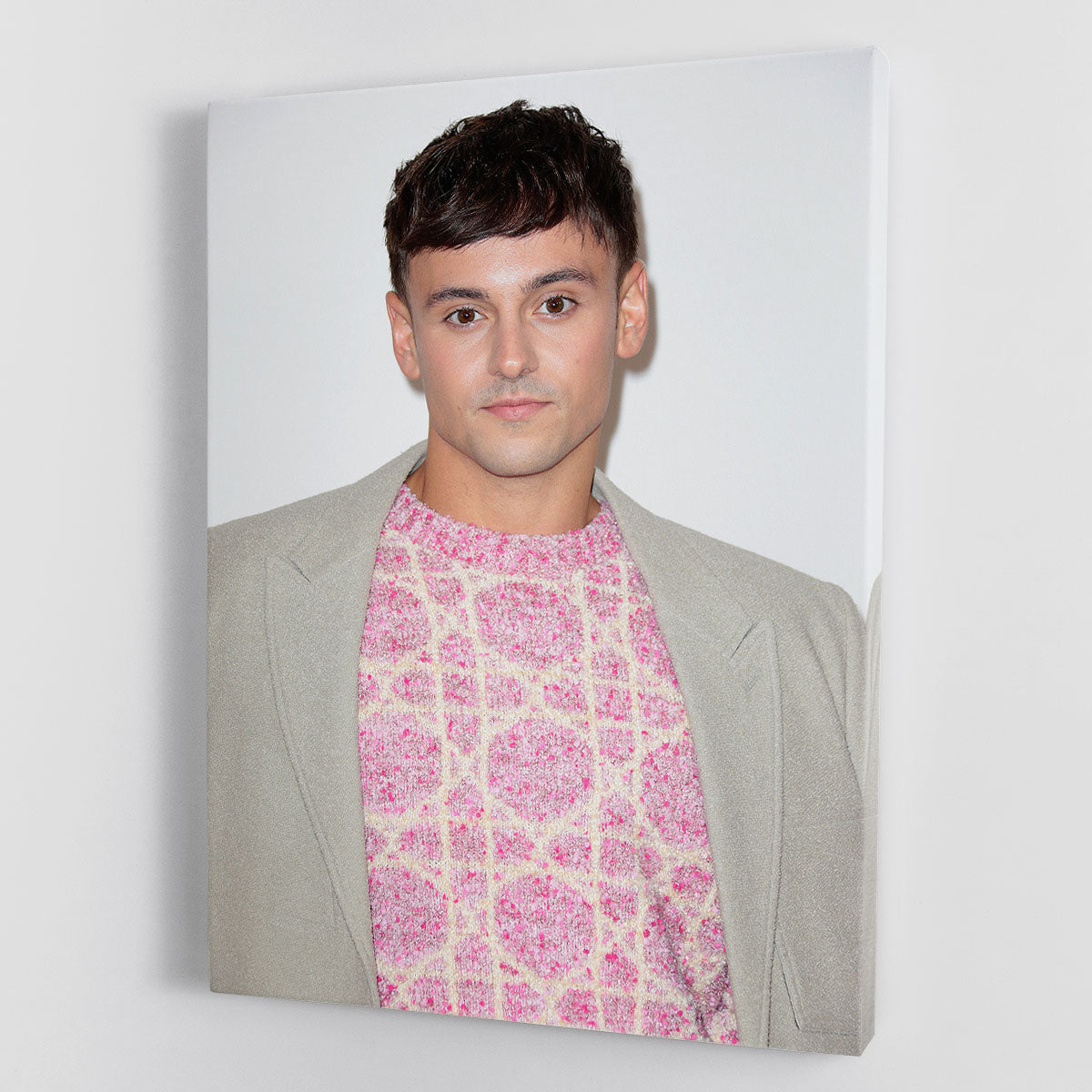 Tom Daley at GQ Men of the Year awards Canvas Print or Poster - Canvas Art Rocks - 1