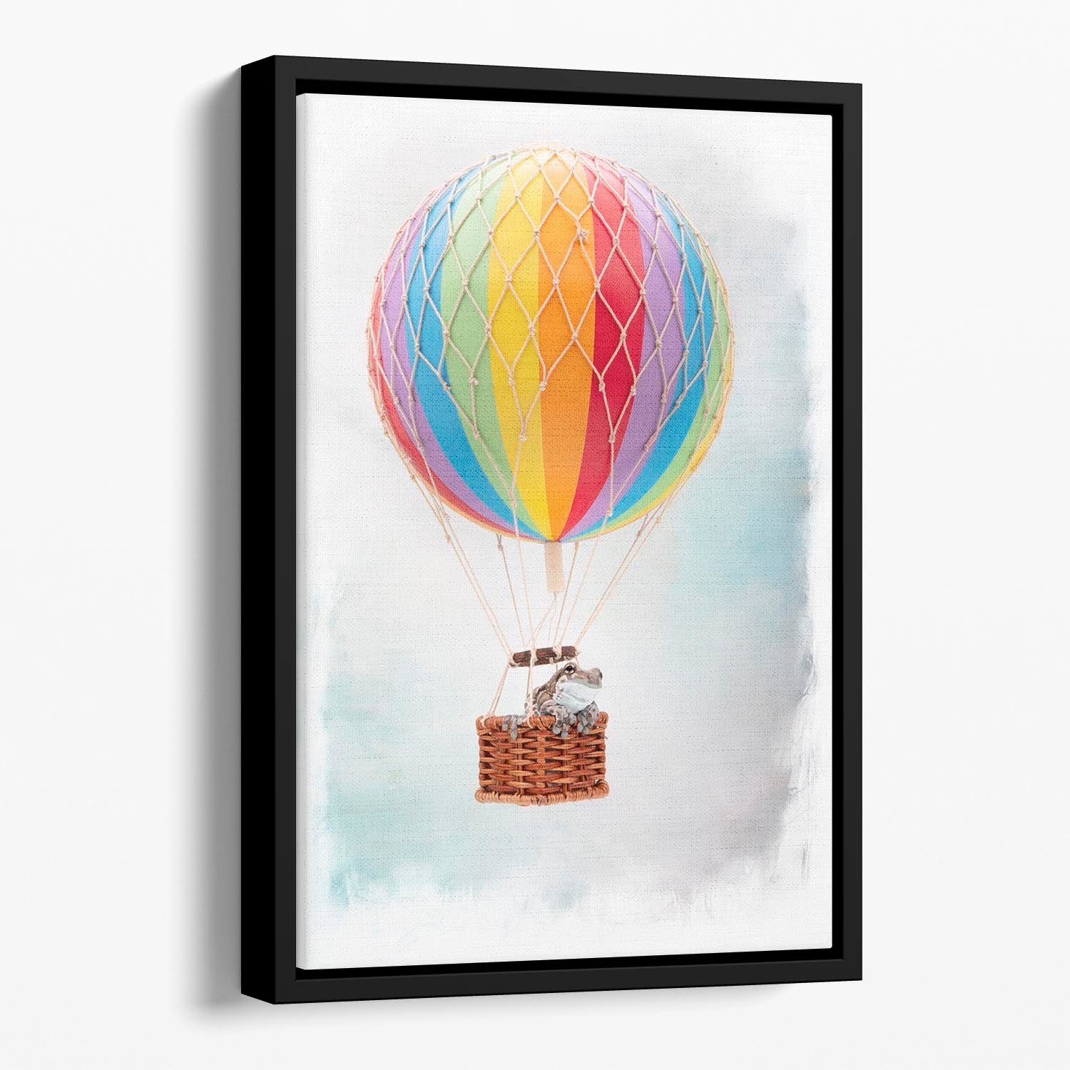 Up Up and Away Floating Framed Canvas - 1x - 1