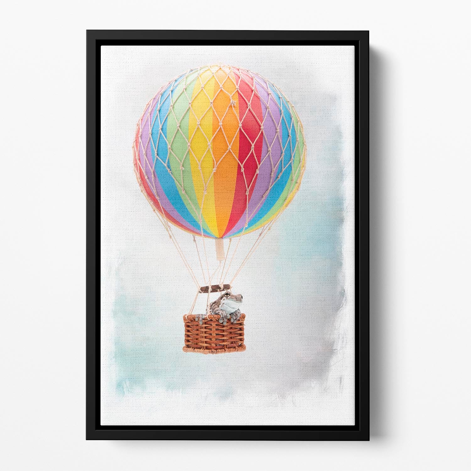 Up Up and Away Floating Framed Canvas - 1x - 2